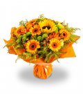 Sandrine's bouquet of sunflowers