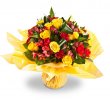 bouquet of roses with alstroemeria Jeannine