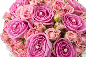 Svatební kytice růže