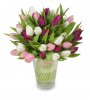 a bouquet of Mouriel tulips
