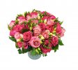 bouquet of roses with freesias André