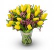 bouquet of yellow tulips Pierre