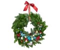 Wreath to hang on the door Reindeer