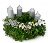 Advent wreath Fiocco