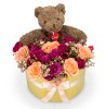 Box of flowers Fuzz Teddy